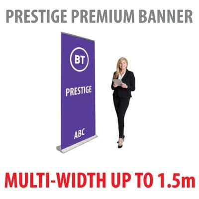 PRESTIGE PULL UP BANNER  60cm - 150cm