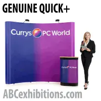 Quick Plus and Quick+ pop up display