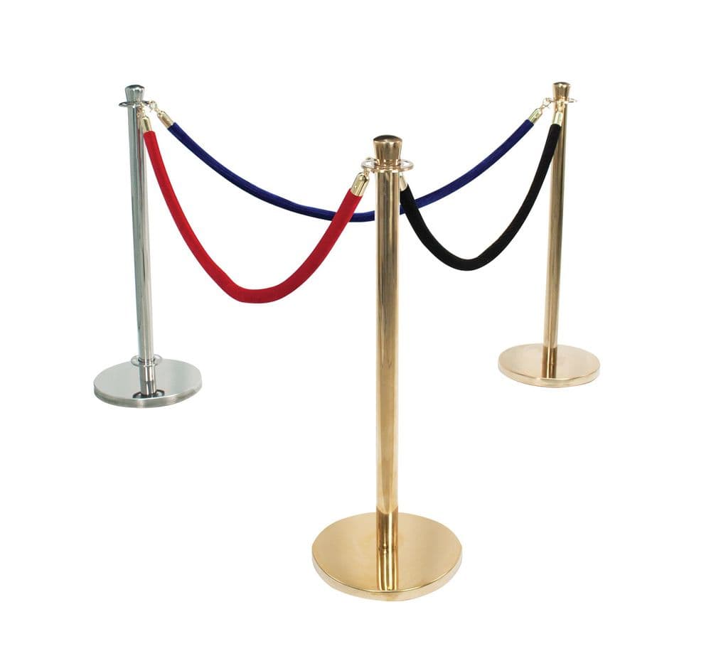 Cafe Rope Design Lowest Cost Cafe Barrier in Black fro cafes, restaurants, pubs, schools