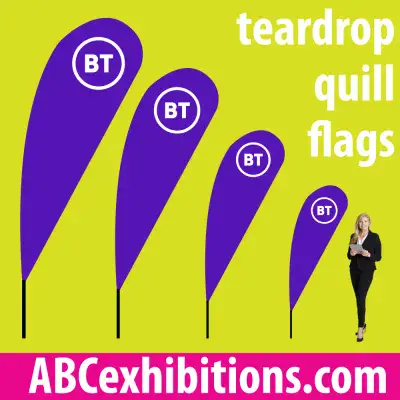 Teardrop Feather Flag