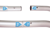 Formulate Curl Vertical Wave Range of  Excellent Fabric Banner Stands