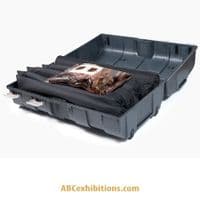 Exhibition counter wheeled