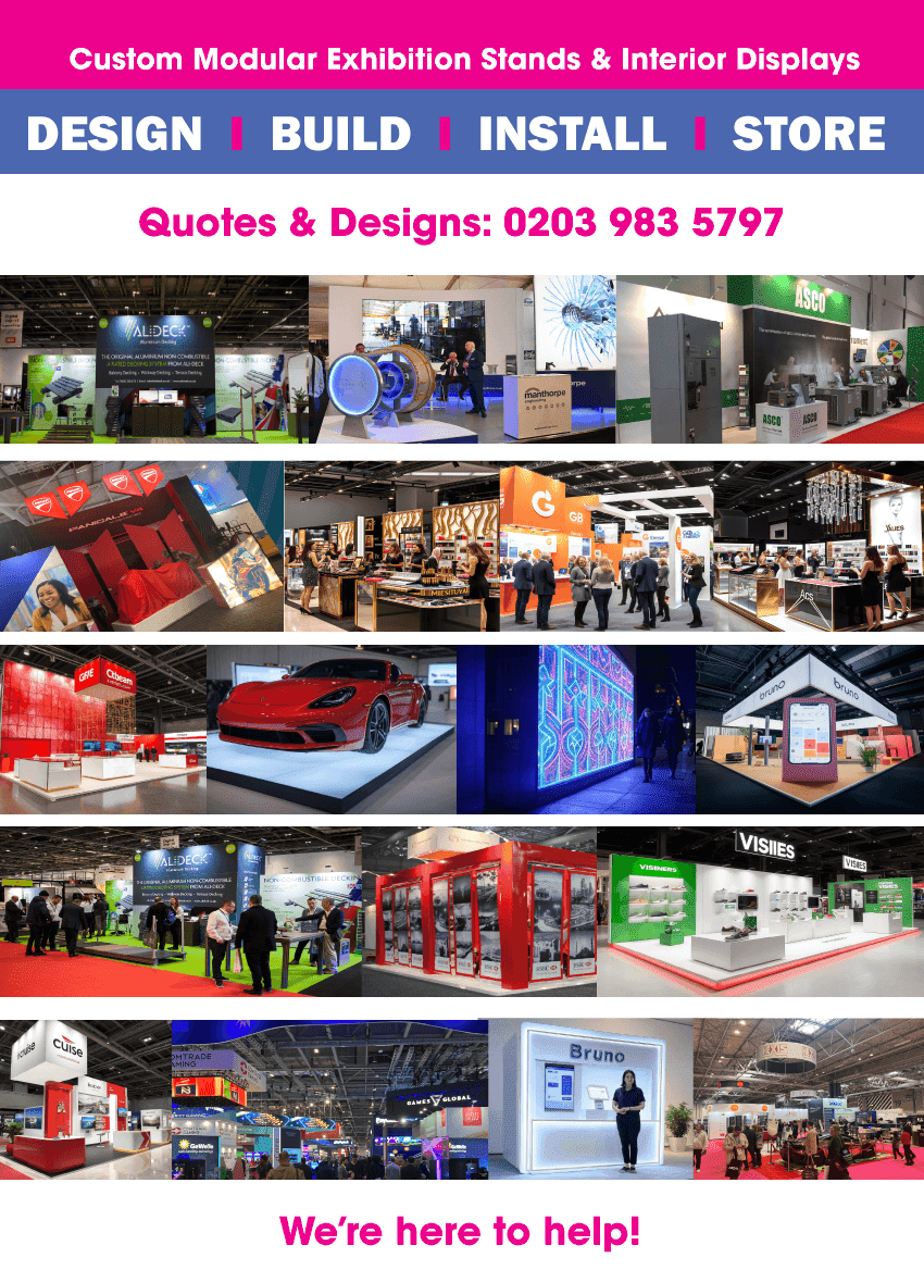 custom modular exhibition stand