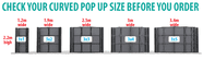 How To Ensure You Buy The Right Size Pop Up Stand To Fit Your Space 