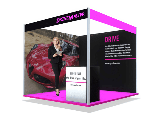 shell scheme exhibition stand