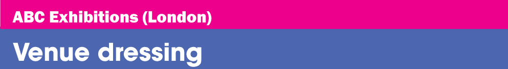 Venue dressing meetings stage set red carpet