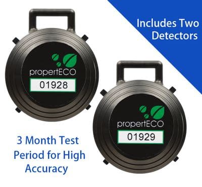 3-Month Radon Test Kit (2 Detectors)