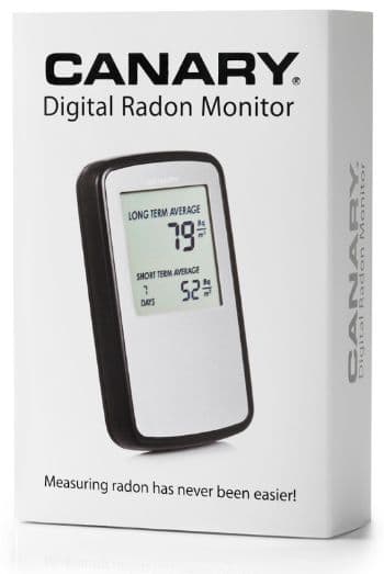 Canary Digital Radon Monitor | Continuous Radon Monitoring