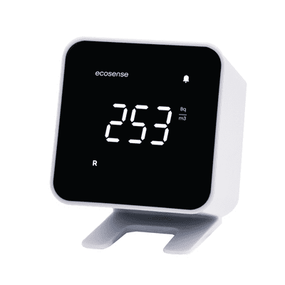 EcoBlu Digital Radon Monitor (White)