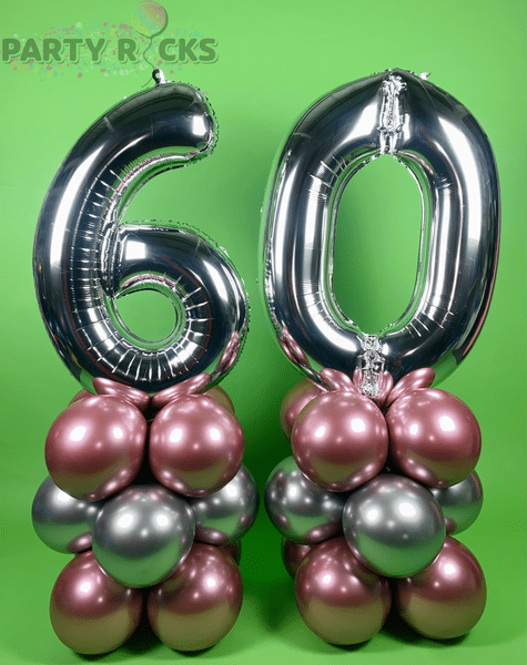 Two Fast Balloon Stack Birthday Balloons