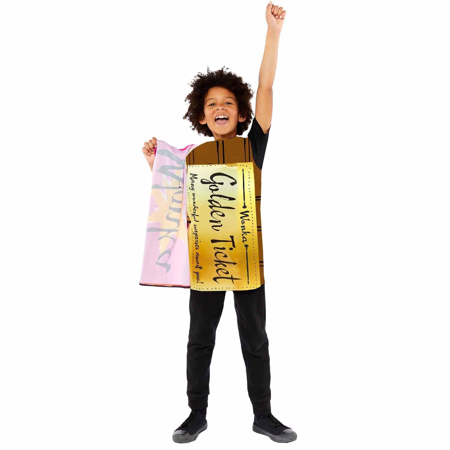 Golden ticket wonka bar tabard