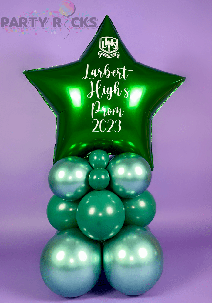 Prom Secondary School Deluxe Jumbo Star Balloon Stack