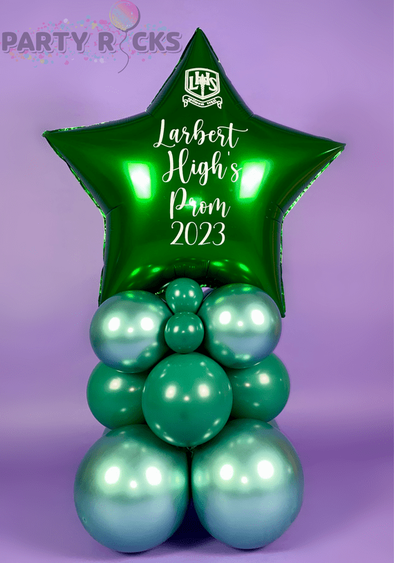 Prom Secondary School Deluxe Jumbo Star Balloon Stack