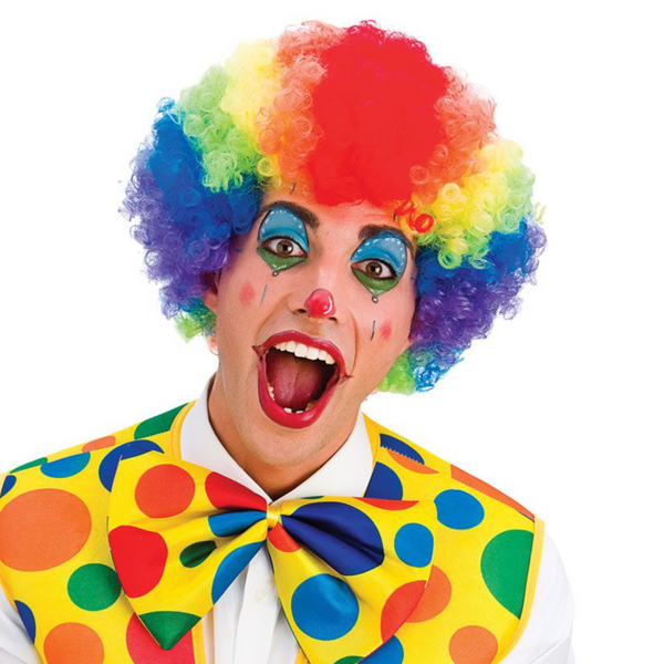 Rainbow hair discount wig