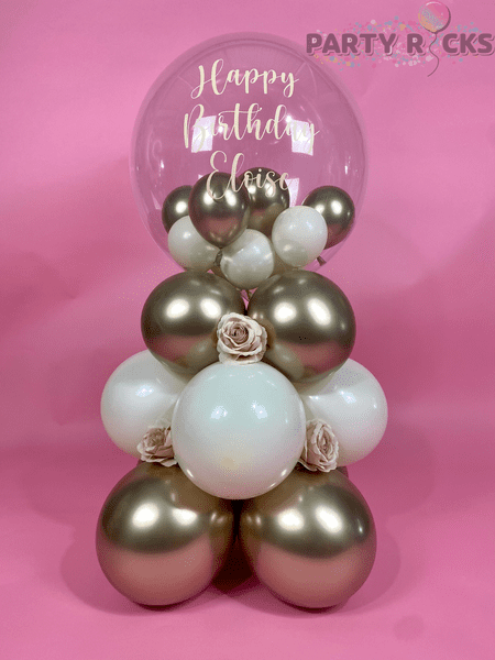 Two Fast Balloon Stack Birthday Balloons