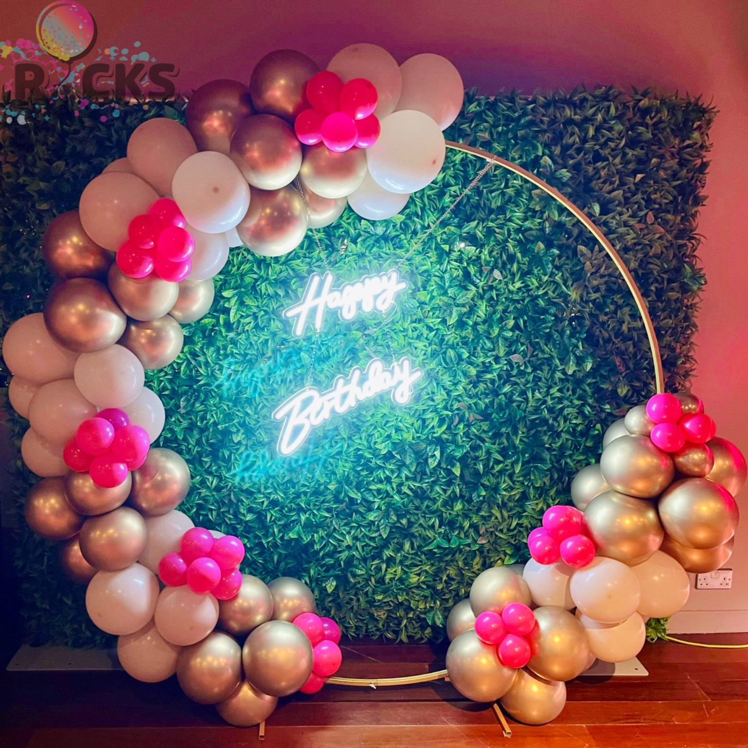 Style Nine Latex Balloon Hoop