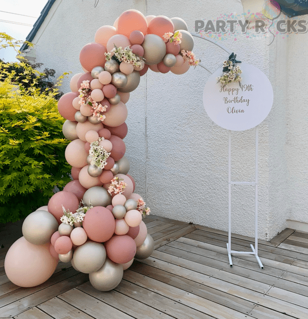 Style One Latex Balloon Arch