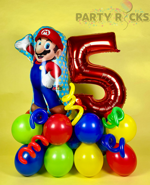 Super best sale mario balloons