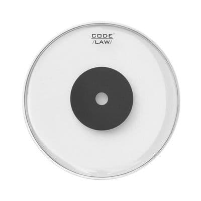 Code Law Clear Drum heads 6,8,10,12,13,14,15,16,18      24 hour fast shipping