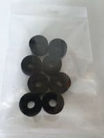 Cymbal Felts for Hi Hat Clutches 25mm x 10mm Black Free post 1st class charcoal