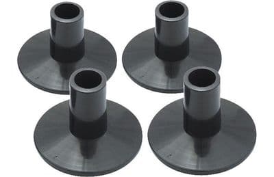 Cymbal SC19B short flange cymbal sleeve pack of 4 for 6mm or 8mm stands-Freepost