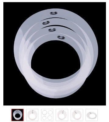 ER-ROCK E-Ring Pack,Rock Tone Control 10'' 12'' 14'' 16''.