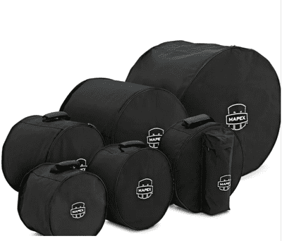 Mapex LA Rock Fusion 6 Piece Bag Case Set DB-22LA6PCE 10 12 14s 14ft 16ft 22b