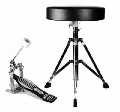 Mapex Tornado P200 Pedal and T200 Drum Stool Pack free 24 hour delivery P200PK