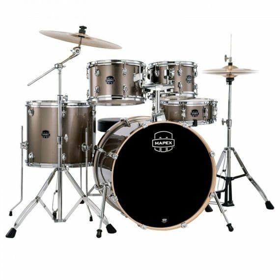 Mapex Venus Copper metallic finish VE5294FTC-VX  22 Bass Kick full kit with extras