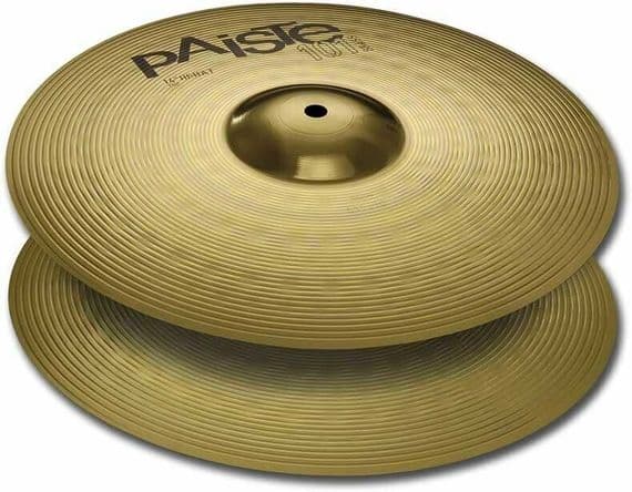 Paiste 101 Brass 14'' Hi-Hat Cymbals a pair Brand New free fast delivery