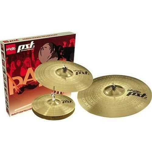 Paiste PST 3 Universal Set (14hi hat pair/16 crash/20 ride) free fast delivery