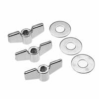 UK Cymbal Stand kit Accessory pack Cymbal Felts SC19b 18 piece kit-free post