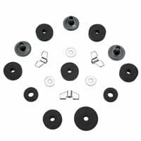 UK Cymbal Stand kit Accessory pack Cymbal Felts SC19b 18 piece kit-free post