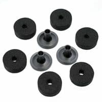 UK Cymbal Stand kit Accessory pack Cymbal Felts SC19b 18 piece kit-free post