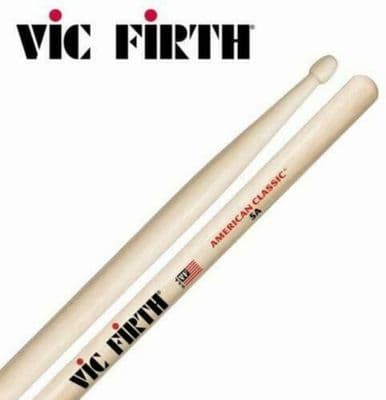 Vic Firth 5A Drum Sticks VF-5A Wood Tip Hickory American Classic Free Delivery