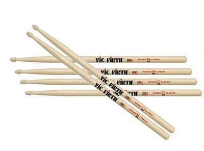 Vic Firth VF-5B Drum Sticks Three Pair Off FREE 24 hour delivery in most cases