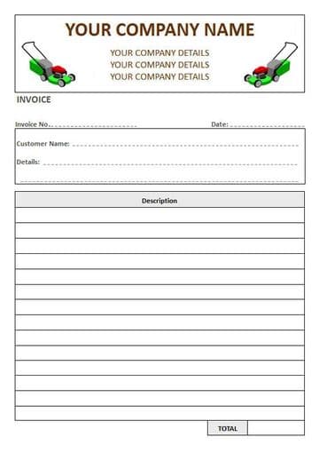 Gardeners NCR Invoice Pads, 1 Column Lined