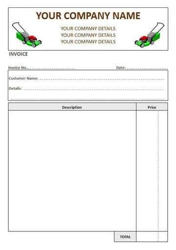 Gardeners NCR Invoice Pads, 2 Column
