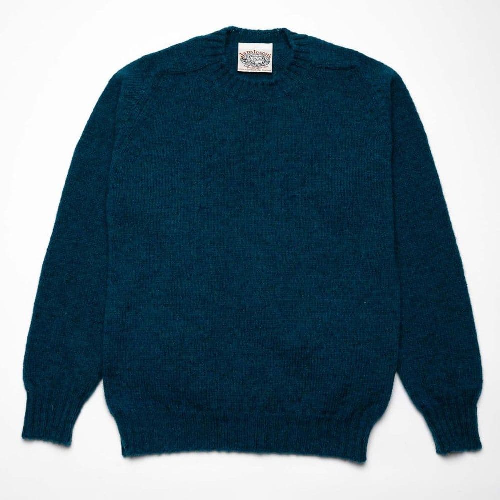 Crew Neck Saddle Shoulder Sweater - 1020 Nighthawk