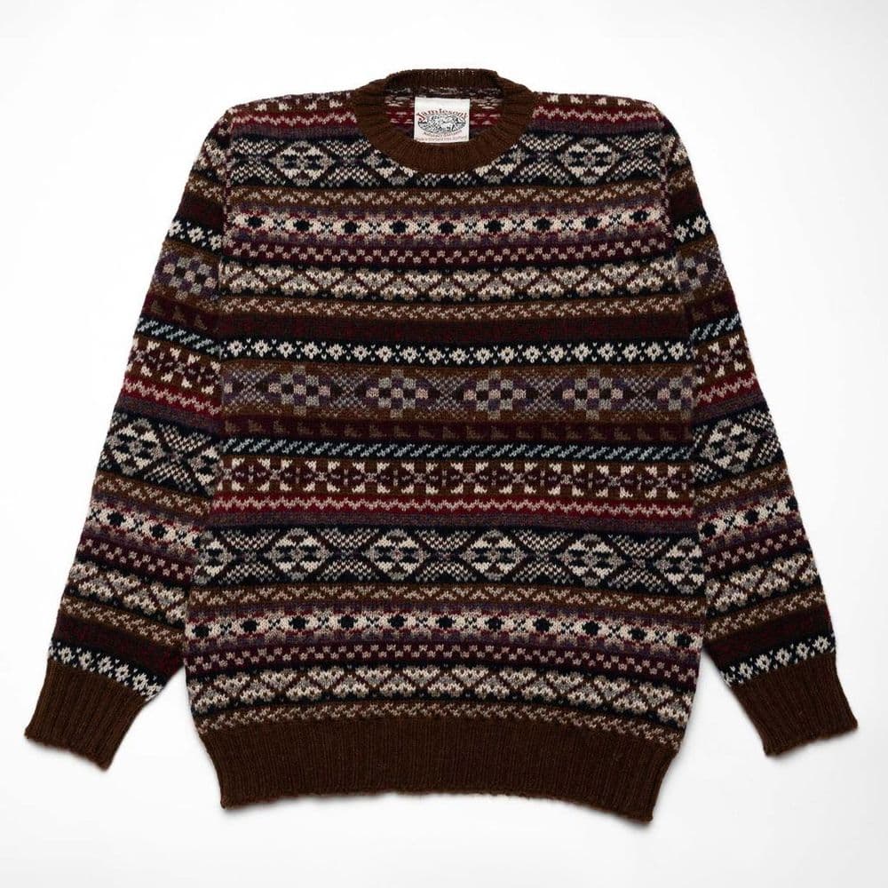 Crew Neck Sweater - 918/63 Coffee