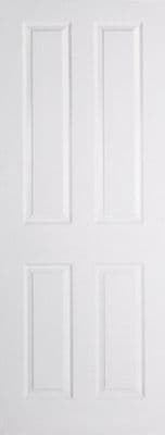 4 Panel Textured Moulded Internal Door