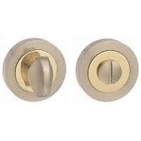 Bathroom Turn & Release Set Round Rose