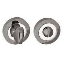Bathroom Turn & Release Set Round Rose