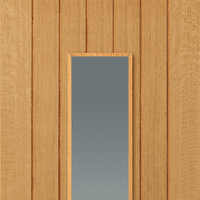 Cherwell Oak Glazed Internal Door