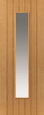 Cherwell Oak Glazed Internal Door