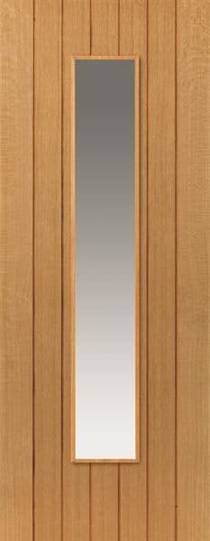 Cherwell Oak Glazed Internal Door