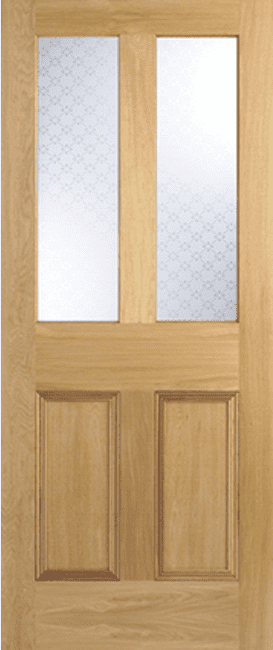 Malton Oak Screen Print Glazed