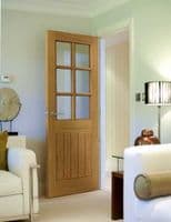 Thames 6 Light Oak Internal Door
