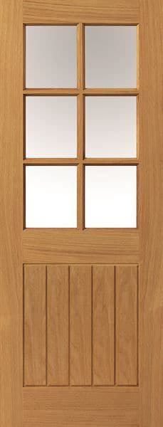 Thames 6 Light Oak Internal Door