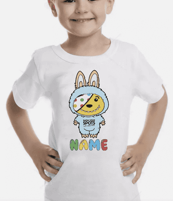 Blue Labubu Children In Need T-shirt